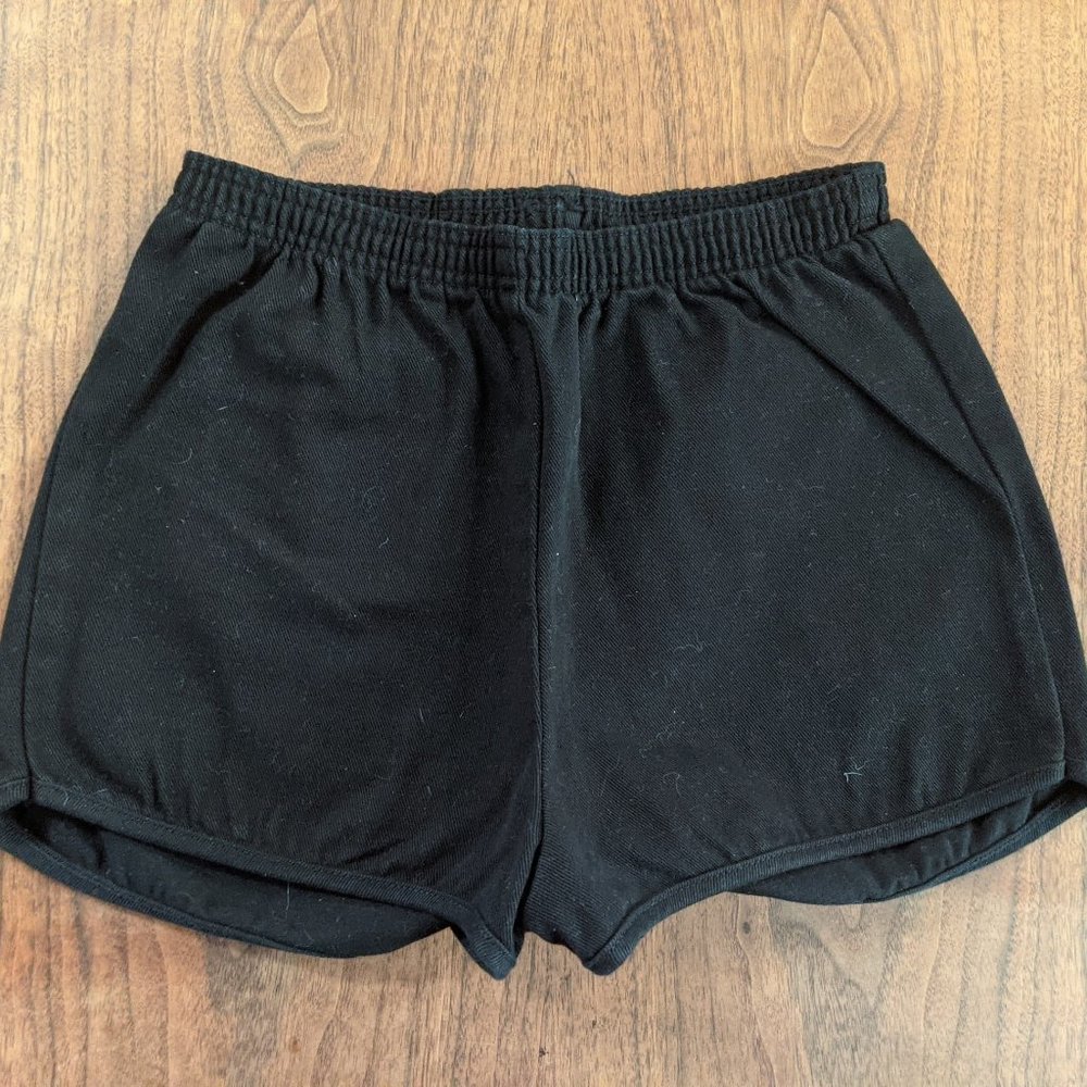 American Apparel Vintage Look Running Short Denim
